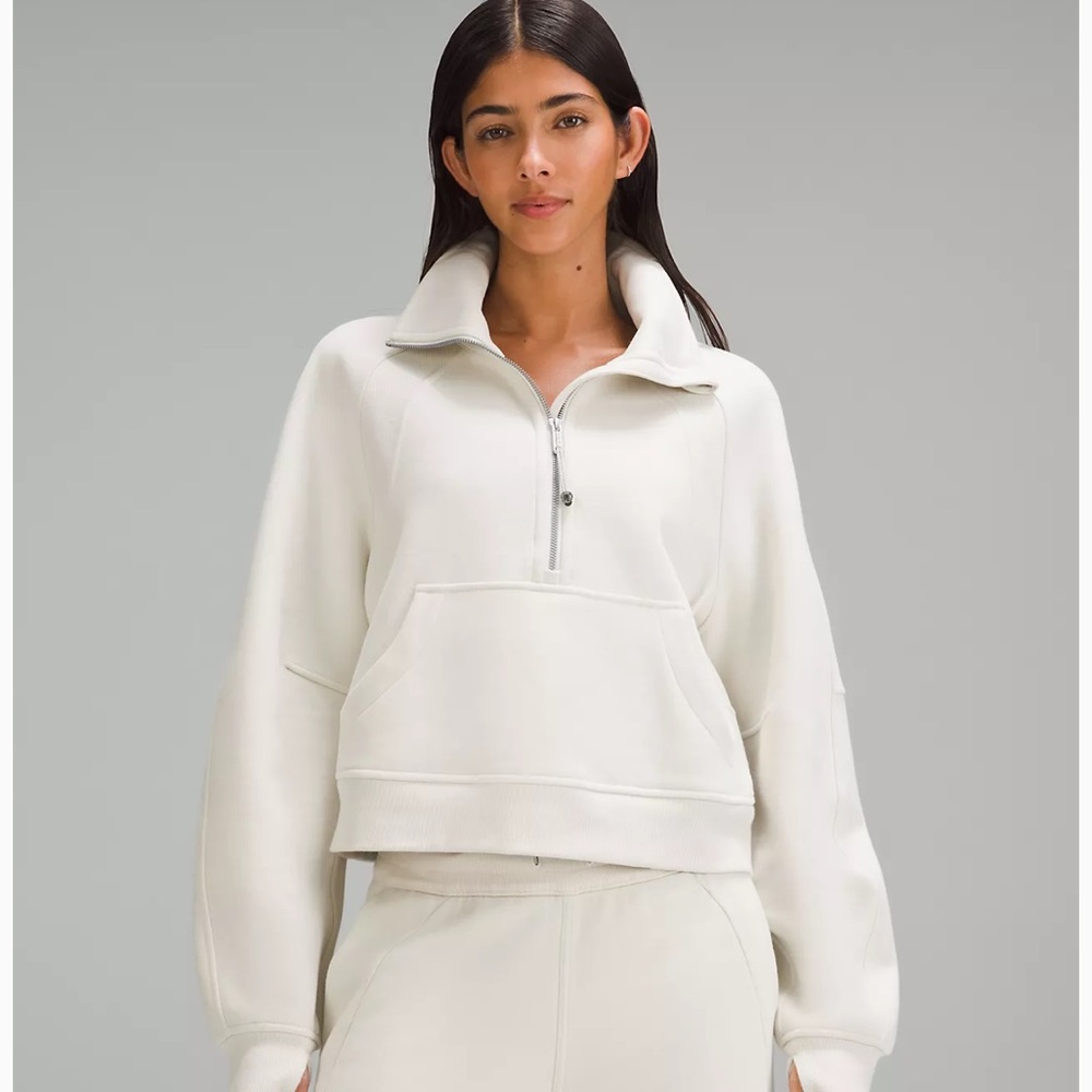 Lululemon Scuba oversized funnel-neck half zip